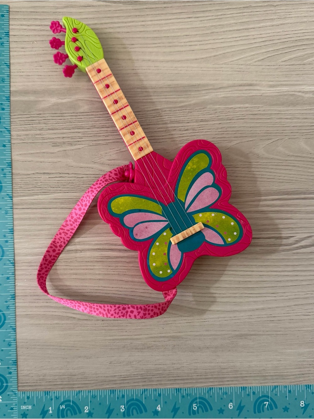 American Girl WellieWishers Strings and Wings Guitar 2018 Retired Butterfly